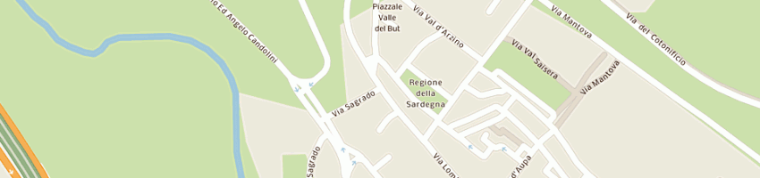 Mappa della impresa forze armate esercito comando militare provinciale autonomo comando a UDINE
