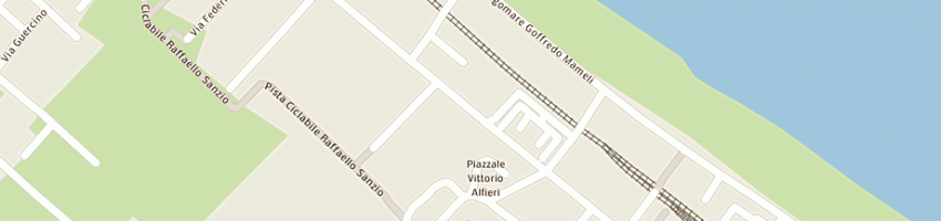 Mappa della impresa pierluca g e c sas a SENIGALLIA