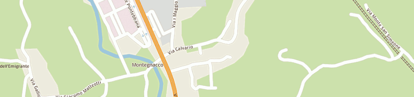 Mappa della impresa urbani cesare a CASSACCO