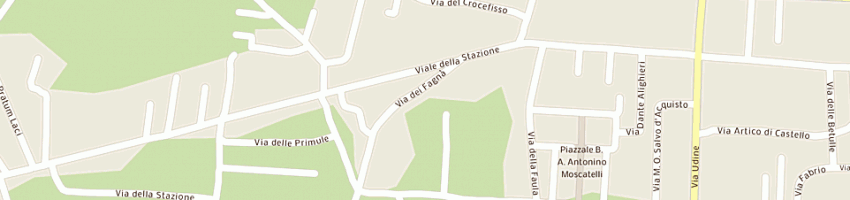 Mappa della impresa osteria sul ronc di liussi renzo a TARCENTO
