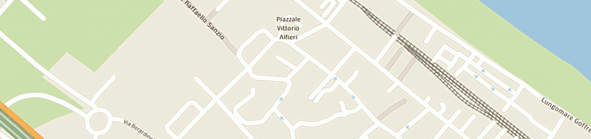 Mappa della impresa ubaldi domenico a SENIGALLIA