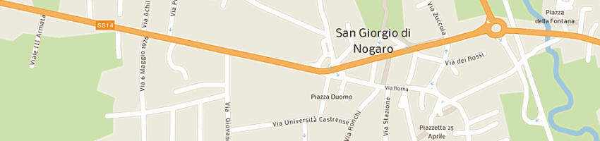Mappa della impresa tore srl a SAN GIORGIO DI NOGARO