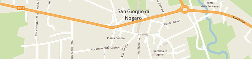 Mappa della impresa zanon nives a SAN GIORGIO DI NOGARO