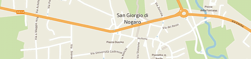 Mappa della impresa moda club di sergio a SAN GIORGIO DI NOGARO
