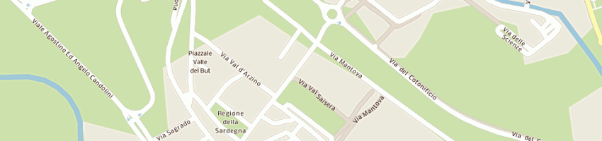 Mappa della impresa capellari giorgio a UDINE