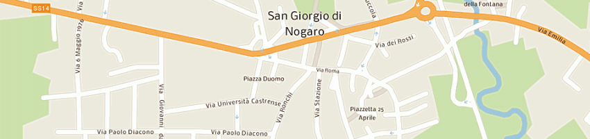 Mappa della impresa donati bortolus anna maria a SAN GIORGIO DI NOGARO