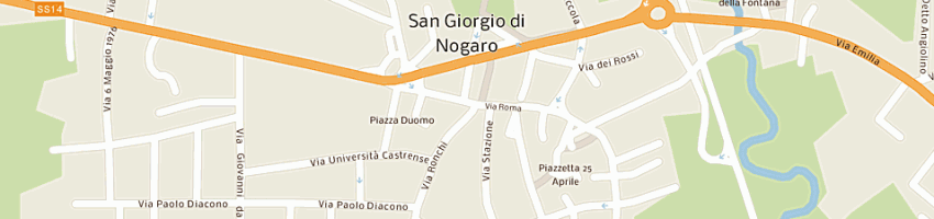Mappa della impresa mamma e co snc di piu cosetta e piu elena a SAN GIORGIO DI NOGARO