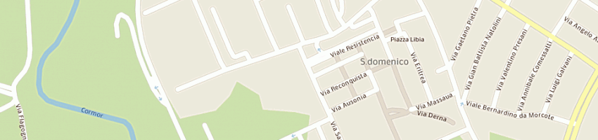 Mappa della impresa milan roberto a UDINE