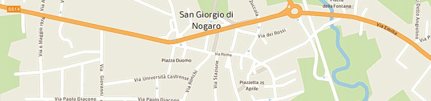 Mappa della impresa appolonia auto di appolonia ae a snc a SAN GIORGIO DI NOGARO