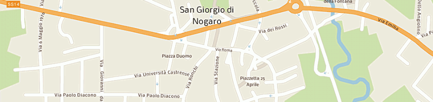Mappa della impresa cartoleria cester snc di menon paolo e cester antonella a SAN GIORGIO DI NOGARO