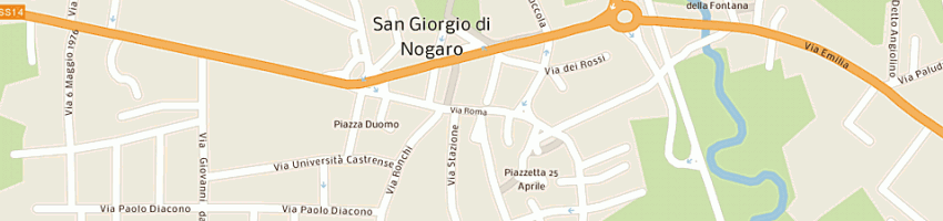 Mappa della impresa actyv di morettin daniela a SAN GIORGIO DI NOGARO
