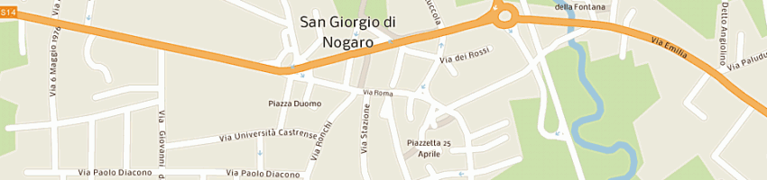 Mappa della impresa sonego maria stella a SAN GIORGIO DI NOGARO