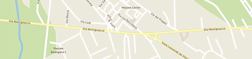 Mappa della impresa friulcassa spa cassa di risparmio regionale a UDINE