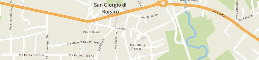 Mappa della impresa fabris dino a SAN GIORGIO DI NOGARO