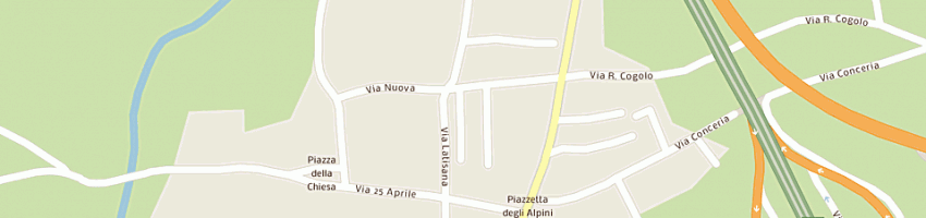 Mappa della impresa minigutti dorino a POZZUOLO DEL FRIULI