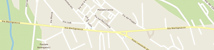 Mappa della impresa minozzi renato a UDINE