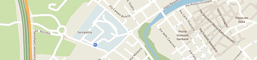 Mappa della impresa omas spa a SENIGALLIA