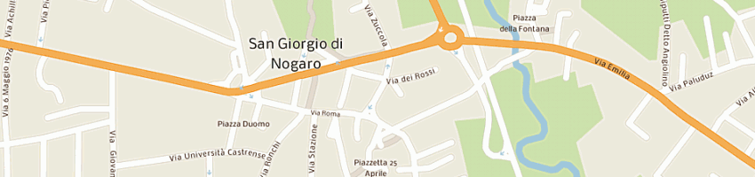 Mappa della impresa salone daniela a SAN GIORGIO DI NOGARO