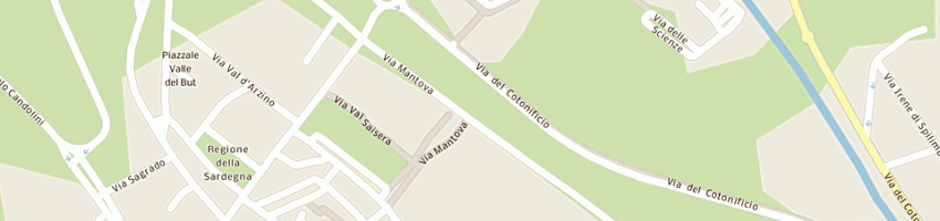 Mappa della impresa carlon ugo a UDINE