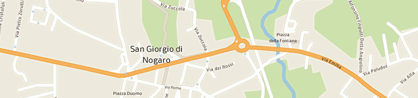 Mappa della impresa giuliafrutta srl a SAN GIORGIO DI NOGARO