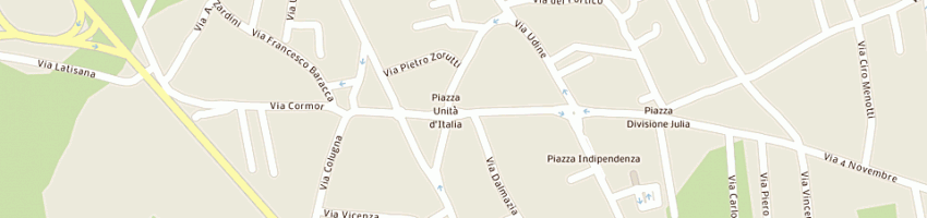 Mappa della impresa simionato gianni a STRA 