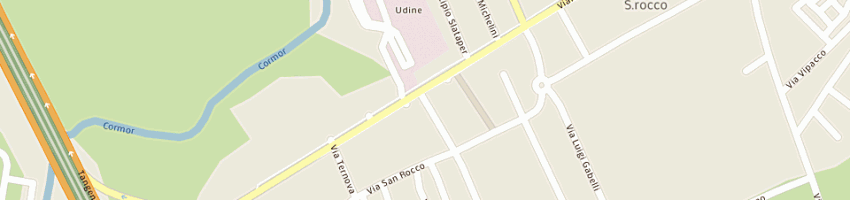 Mappa della impresa cocco vincenzo a UDINE