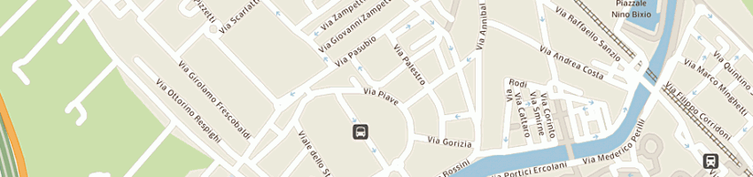 Mappa della impresa studio tecnico geomm mencarelli l e pandolfi m a SENIGALLIA