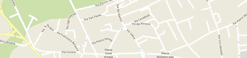 Mappa della impresa unicredit banca spa a TAVAGNACCO
