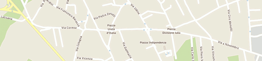 Mappa della impresa istituto comprensivo di scuola materna elementare e media a TAVAGNACCO