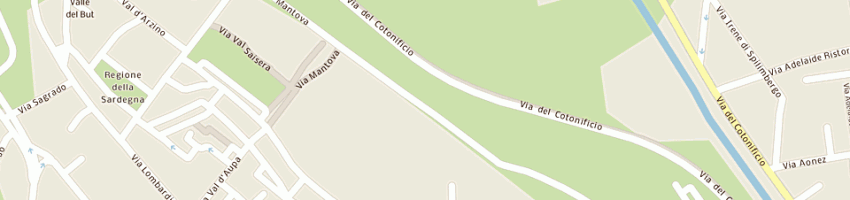 Mappa della impresa dreas doriano a UDINE