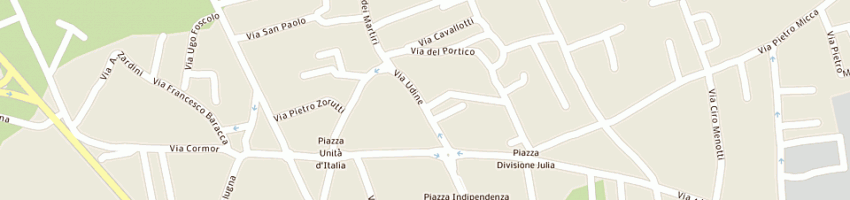 Mappa della impresa gpf engineering servizi gianpaolo feruglio e c sas a TAVAGNACCO
