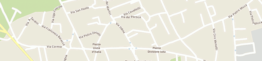 Mappa della impresa latteria sociale di coderno a TAVAGNACCO