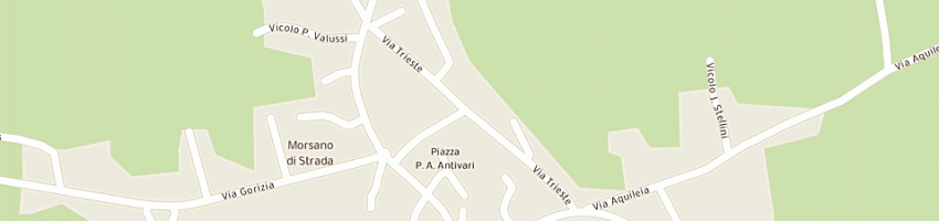 Mappa della impresa mobili fam di franceschinis mario e c (sas) a CASTIONS DI STRADA
