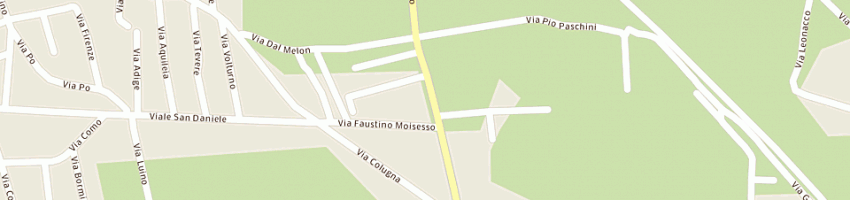 Mappa della impresa peressutti carla a UDINE