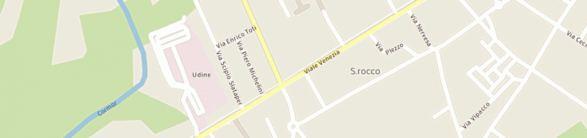 Mappa della impresa jobs srl a UDINE