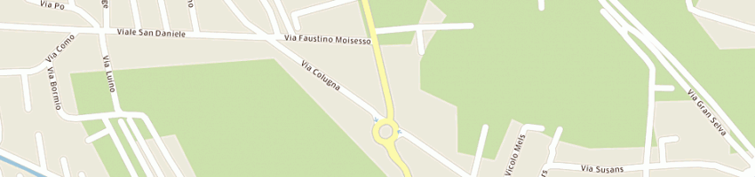 Mappa della impresa machin savio eligio a UDINE