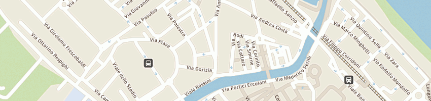 Mappa della impresa immobiliare landi a SENIGALLIA