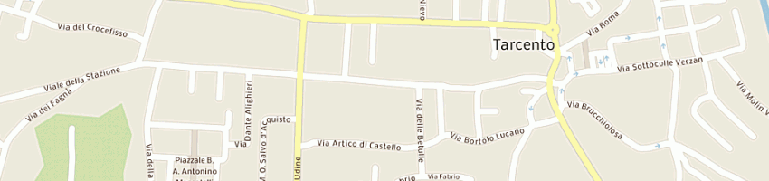 Mappa della impresa chiesa di altri culti evangelica della riconciliazione a VENEZIA