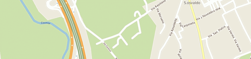 Mappa della impresa triveneta spa a UDINE