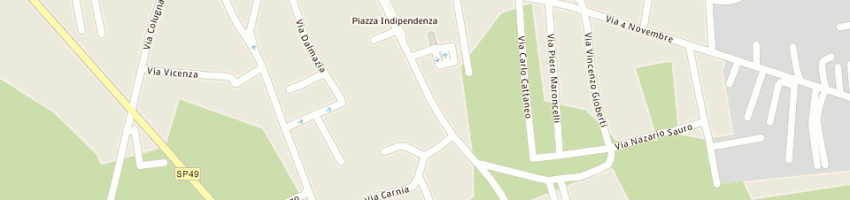 Mappa della impresa sysdata consulenze srl a TAVAGNACCO