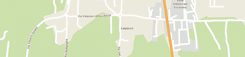 Mappa della impresa osteria da bepi di loredana fabiani a TRICESIMO