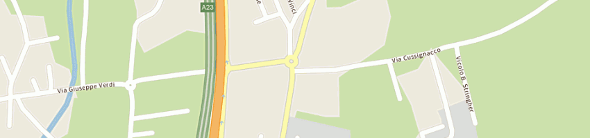 Mappa della impresa rabusin giorgio a CAMPOFORMIDO