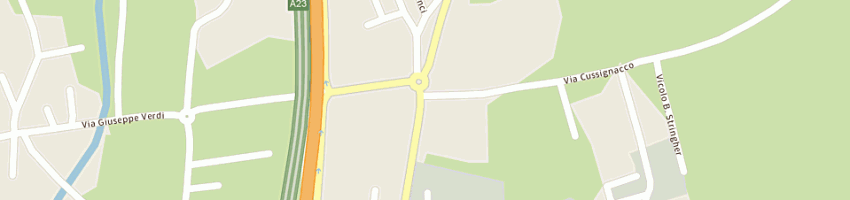 Mappa della impresa bar al cavallo di cavallo g a CAMPOFORMIDO