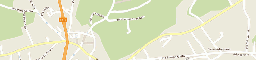 Mappa della impresa sara immobiliare di chimienti germano e c sas a TRICESIMO