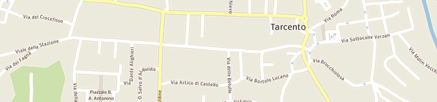 Mappa della impresa benedetto di benedetto renato e c snc a TARCENTO