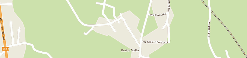 Mappa della impresa bar stazione a TRICESIMO