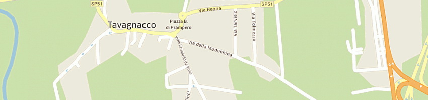 Mappa della impresa driussi dario e c (snc) a TAVAGNACCO