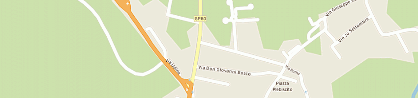 Mappa della impresa salone noi due di schiff ivana a PORPETTO