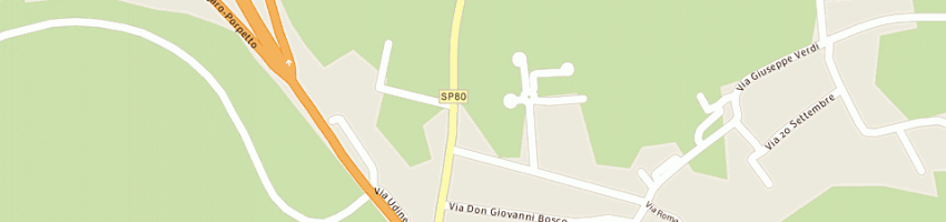 Mappa della impresa babin kresimir a PORPETTO