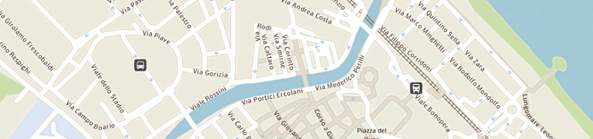 Mappa della impresa agenzia pettinelli giancarlo a SENIGALLIA